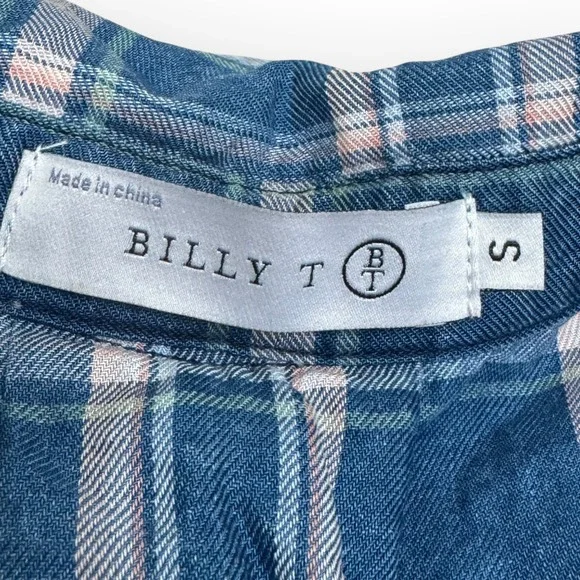 Casual Blue Plaid Button Down Shirt - Picture 6 of 11